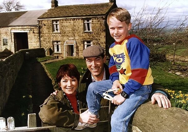Madelaine Howard Actress in TV Series Emmerdale with Clive Nornby and Christopher Smith