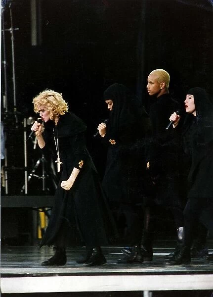 Madonna singer and actress during her first European date in Gothenberg Sweden DBase