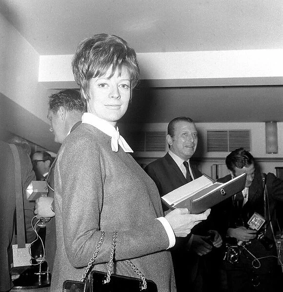 Maggie Smith at Variety Club Show Business Awards March 1969 Actress Maggie Smith