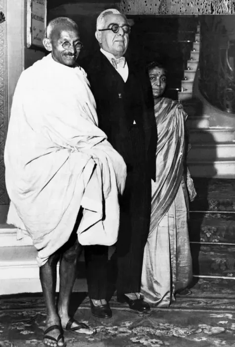 Framed Print : Mahatma Gandhi leader of the anti Imperial movement in India during the 1930s