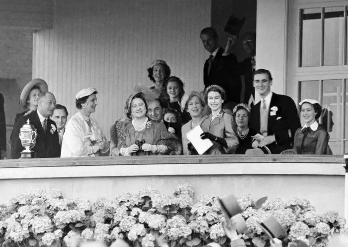 Framed Print : Her Majesty Queen Elizabeth II in happy mood at Ascot after her horse Choir Boy won Framed Print : Her Majesty Queen Elizabeth II in happy mood at Ascot after her horse Choir Boy won