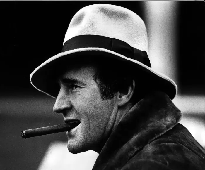Framed Print : Malcolm Allison manager of Manchester City FC 11th March 1976 Framed Print : Malcolm Allison manager of Manchester City FC 11th March 1976