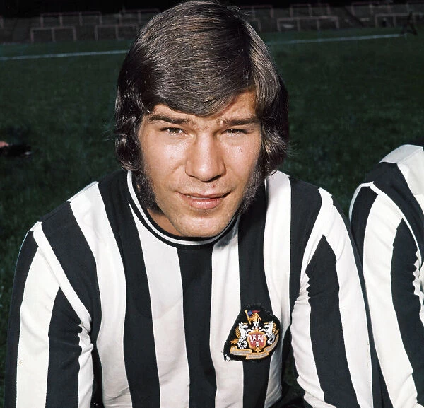 Malcolm MacDonald of Newcastle United circa 1971