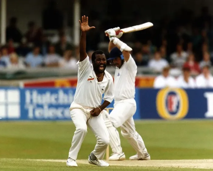 Framed Print : Malcolm Marshall cricket player for the West Indies in England in 1991 at Trent Bridge Framed Print : Malcolm Marshall cricket player for the West Indies in England in 1991 at Trent Bridge