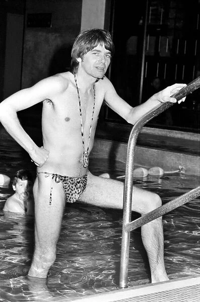 Male. Model Robin Steadman. Robin Steadman in 'The Thong'. March 1975 75-01562