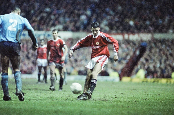 Man United 2-1 Middlesbrough, League Cup match at Old Trafford, Wednesday 11th March 1992