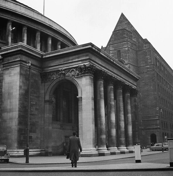 Manchester Central Library, 4th April 1953