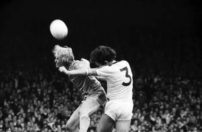 Framed Print : Manchester City 0 v. West Ham United 1. April 1982 MF06-23-049 Local Caption Framed Print : Manchester City 0 v. West Ham United 1. April 1982 MF06-23-049 Local Caption