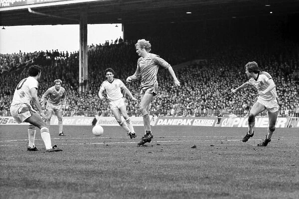 Manchester City 0 v. West Ham United 1. April 1982 MF06-23-037 Local Caption
