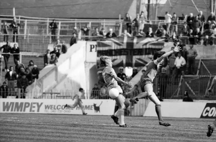 Framed Print : Manchester City 1 v. Coventry 3. May 1982 MF07-05-049 Framed Print : Manchester City 1 v. Coventry 3. May 1982 MF07-05-049