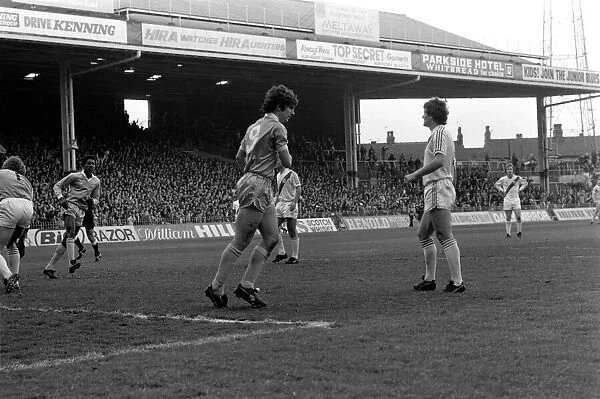 Manchester City 1 v. Crystal Palace 1. Division One Football. May 1981 MF02-28-006