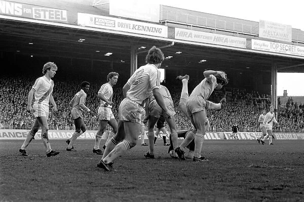 Manchester City 1 v. Crystal Palace 1. Division One Football. May 1981 MF02-28-049