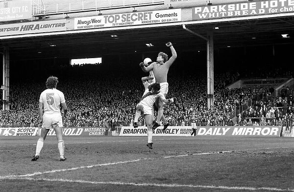 Manchester City 1 v. Crystal Palace 1. Division One Football. May 1981 MF02-28-039