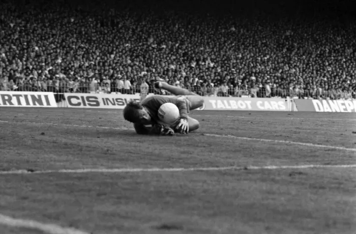 Framed Print : Manchester City 1 v. Southampton 1. September 1981 MF03-11-009