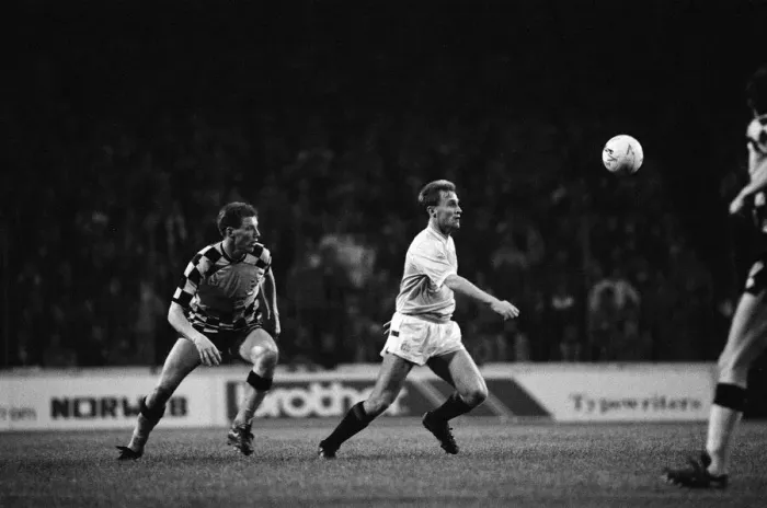 Framed Print : Manchester City 10-1 Huddersfield Town, League Division Two match held at Maine Road