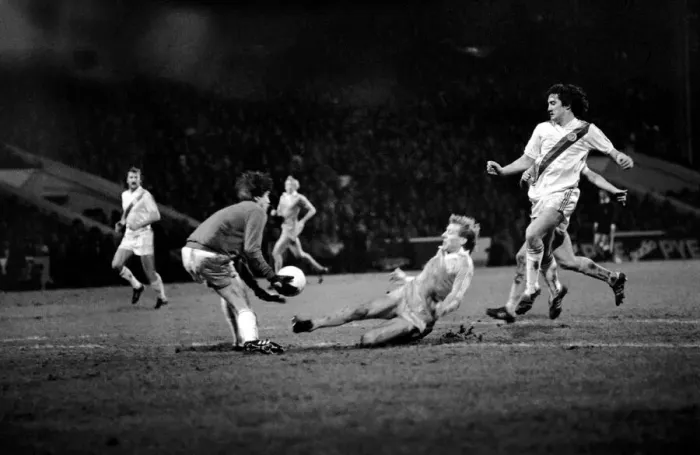 Framed Print : Manchester City 4 v. Crystal Palace 0. F. A Cup Football. January 1981 MF01-03-046 Framed Print : Manchester City 4 v. Crystal Palace 0. F. A Cup Football. January 1981 MF01-03-046