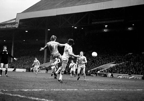 Manchester City 4 v. Crystal Palace 0. F. A Cup Football. January 1981 MF01-03-061