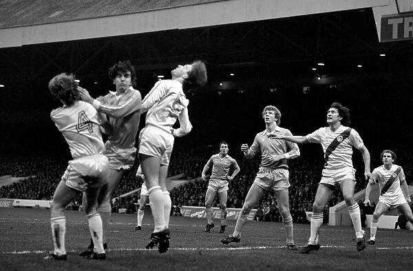 Manchester City 4 v. Crystal Palace 0. F. A Cup Football. January 1981 MF01-03-081