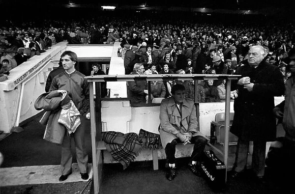 Manchester City 4 v. Crystal Palace 0. F. A Cup Football. January 1981 MF01-03-092
