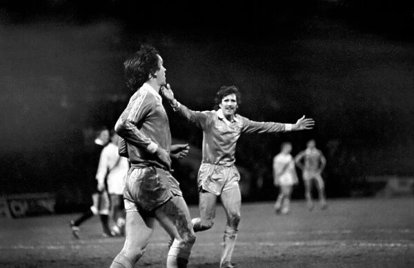Manchester City 4 v. Crystal Palace 0. F. A Cup Football. January 1981 MF01-03-051