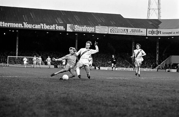 Manchester City 4 v. Crystal Palace 0. F. A Cup Football. January 1981 MF01-03-080