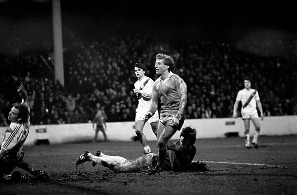 Manchester City 4 v. Crystal Palace 0. F. A Cup Football. January 1981 MF01-03-015
