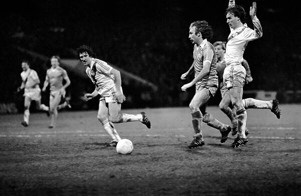 Manchester City 4 v. Crystal Palace 0. F. A Cup Football. January 1981 MF01-03-034