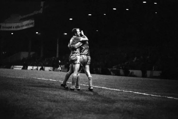 Framed Print : Manchester City 4 v. Swansea 0. November 1981 MF04-01-014