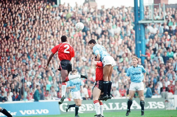 Manchester City 5-1 Manchester United, League match at Maine Road