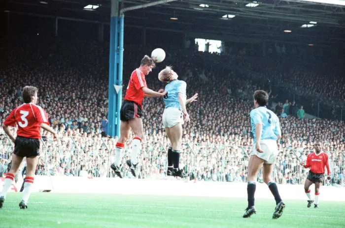 Framed Print : Manchester City 5-1 Manchester United, League match at Maine Road Framed Print : Manchester City 5-1 Manchester United, League match at Maine Road