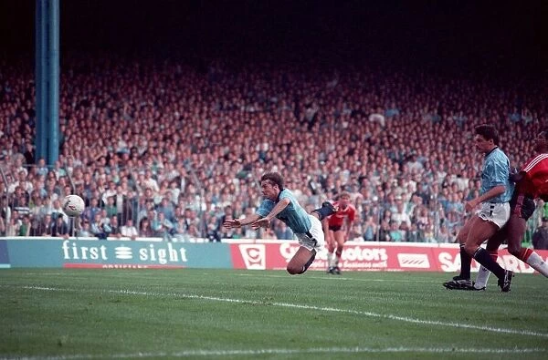 Manchester City 5 v Manchester United 1 23rd September 1989
