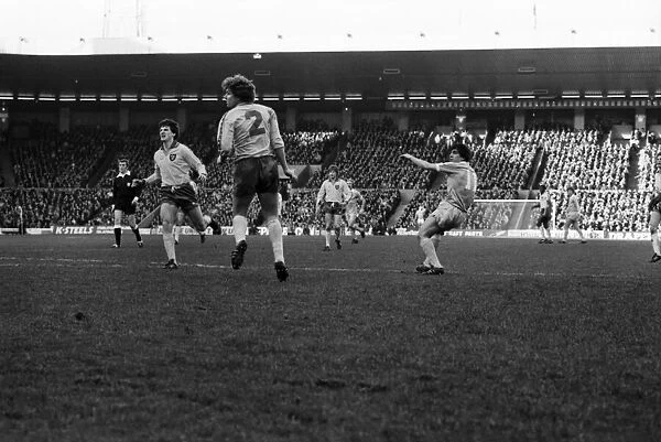 Manchester City 6 v. Norwich City 0. F. A Cup. January 1981 MF01-15-004