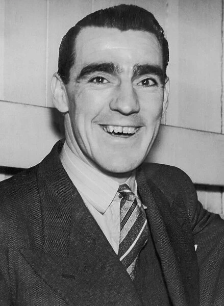 Manchester city footballer Frank Swift. Circa 1947