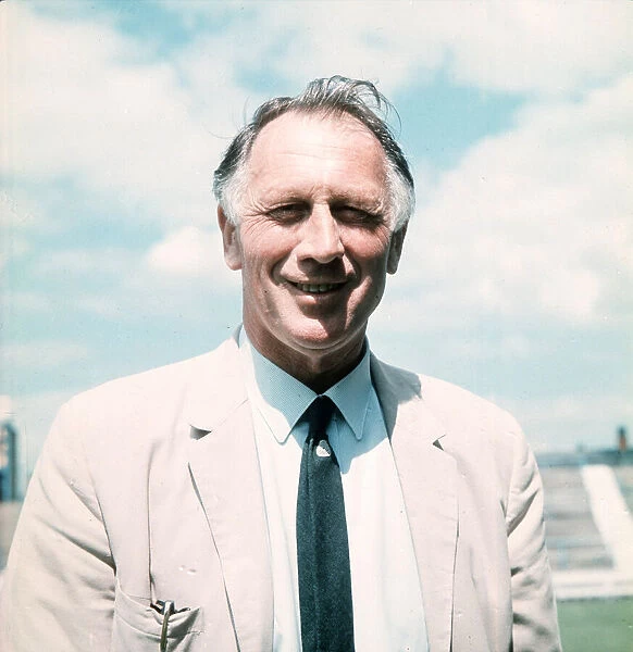 Manchester City footballer manager Joe Mercer, 1969