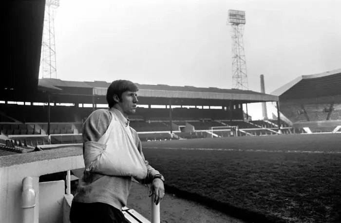 Framed Print : Manchester City player Colin Bell unfit for the big derby match with Manchester United Framed Print : Manchester City player Colin Bell unfit for the big derby match with Manchester United