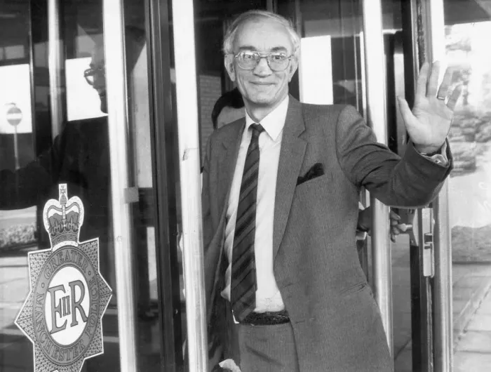 Framed Print : Manchester deputy police chief John Stalker, head of the Stalker inquiry