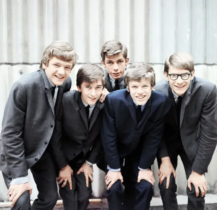 Framed Print : Manchester pop group Hermans Hermits left to right: Karl Green, Keith Hopwood Framed Print : Manchester pop group Hermans Hermits left to right: Karl Green, Keith Hopwood