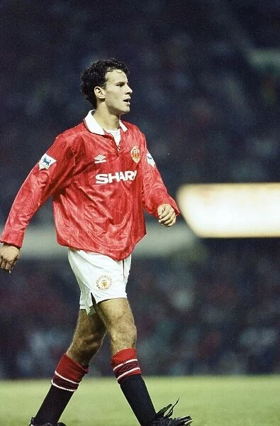 Manchester United 0 - 3 Everton, Premier League match at Old Trafford. Ryan Giggs