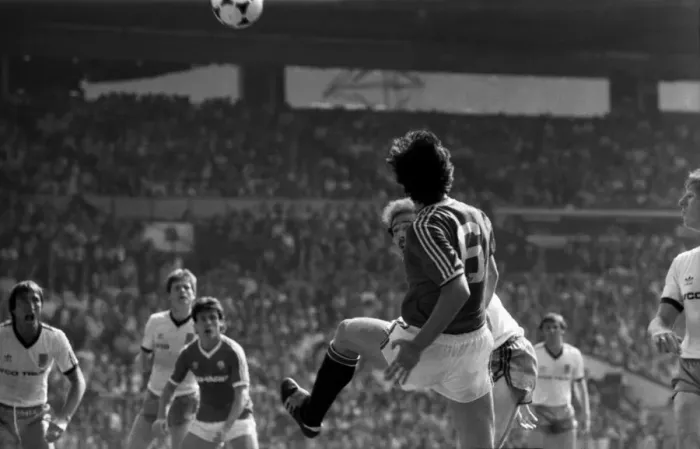Framed Print : Manchester United 0 v. West Ham 0. April 1984 MF15-08-013 Framed Print : Manchester United 0 v. West Ham 0. April 1984 MF15-08-013