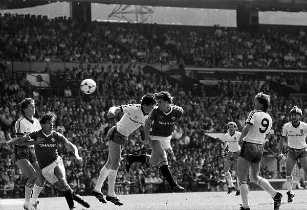 Manchester United 0 v. West Ham 0. April 1984 MF15-08-020
