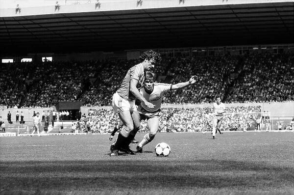 Manchester United 0 v. West Ham 0. April 1984 MF15-08-063