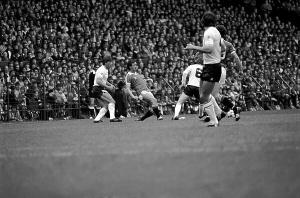 Manchester United 1 v. Swansea 0. Division 1 Football. September 1981 MF03-20-074