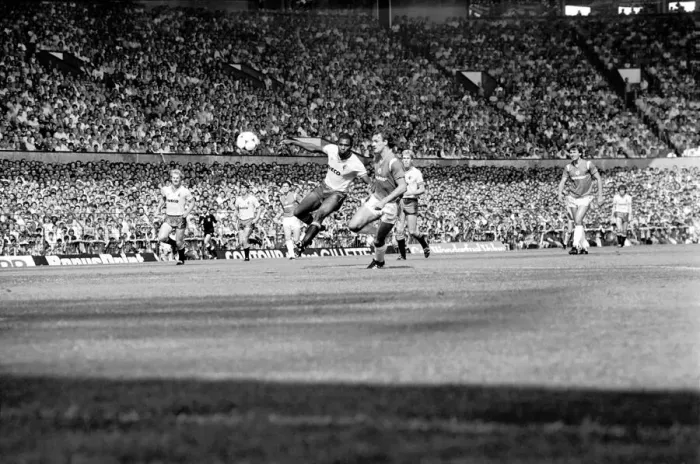Framed Print : Manchester United 1 v. Watford 1. August 1984 MF17-18-009 Framed Print : Manchester United 1 v. Watford 1. August 1984 MF17-18-009