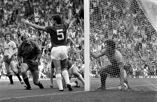 Manchester United 1 v. Watford 1. August 1984 MF17-18-006