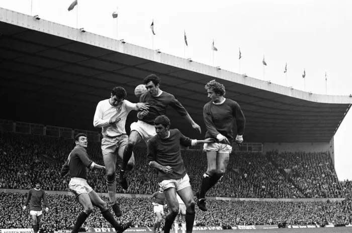 Framed Print : Manchester United 2-0 Burnley, Division One league match at Old Trafford Framed Print : Manchester United 2-0 Burnley, Division One league match at Old Trafford