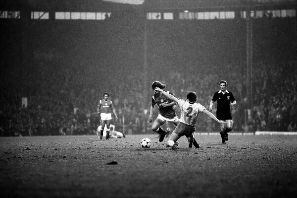 Manchester United 2 v. Norwich 0. December 1984 MF18-19-037