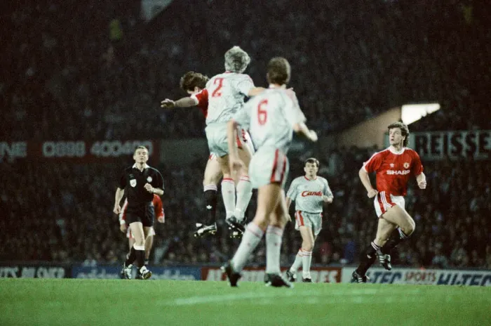 Framed Print : Manchester United 3 v Liverpool 1. Rumbelows League Cup 3rd round 31 October Framed Print : Manchester United 3 v Liverpool 1. Rumbelows League Cup 3rd round 31 October