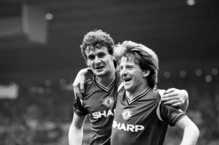 Framed Print : Manchester United 5 v. West Ham 1. October 1984 MF18-02-005 Framed Print : Manchester United 5 v. West Ham 1. October 1984 MF18-02-005