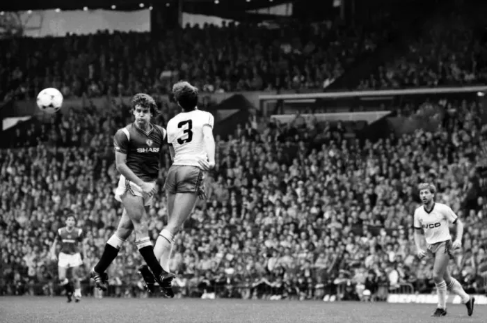 Framed Print : Manchester United 5 v. West Ham 1. October 1984 MF18-02-015 Framed Print : Manchester United 5 v. West Ham 1. October 1984 MF18-02-015