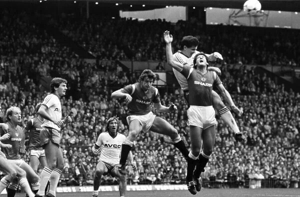 Manchester United 5 v. West Ham 1. October 1984 MF18-02-078